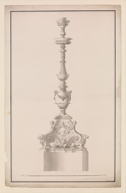 Design for a Monumental Candelabrum