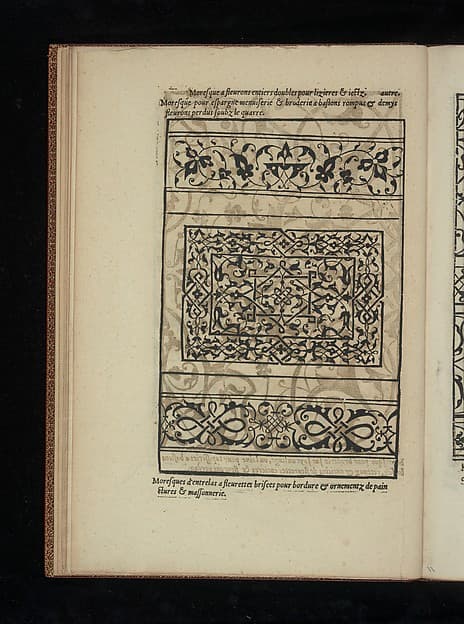 Livre de Moresques, page 6 (verso)