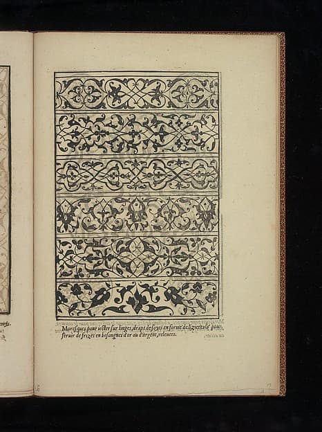 Livre de Moresques, page 17 (recto)