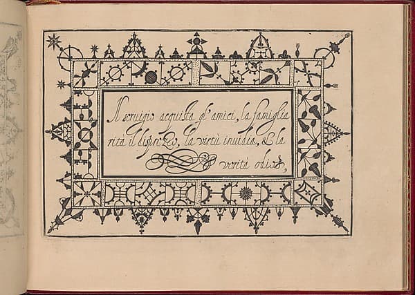 Ghirlanda: Di sei vaghi fiori scielti da piu famosi Giardini d'Italia, page 17 (recto)