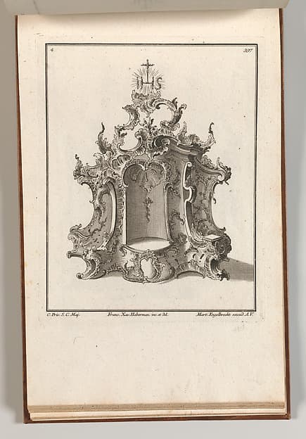 Design for a Tabernacle, Plate 4 from the series 'Tabernacle'