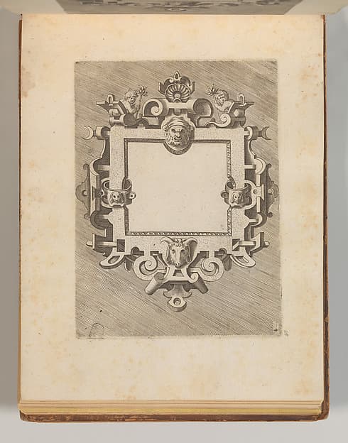 Targhe ed altri ornati di varie e capricciose invenzioni (Cartouches and other ornaments of various and capricious invention, page 33)