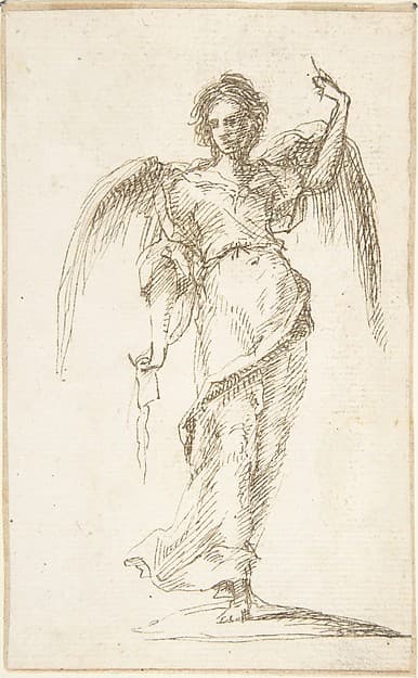 Standing Figure of an Angel