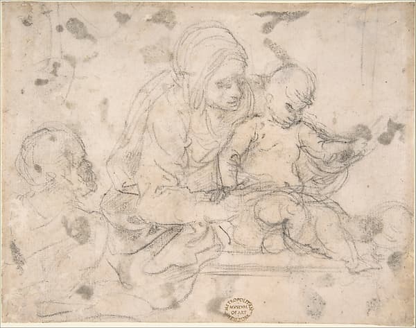 Virgin and Child with Infant St. John the Baptist
