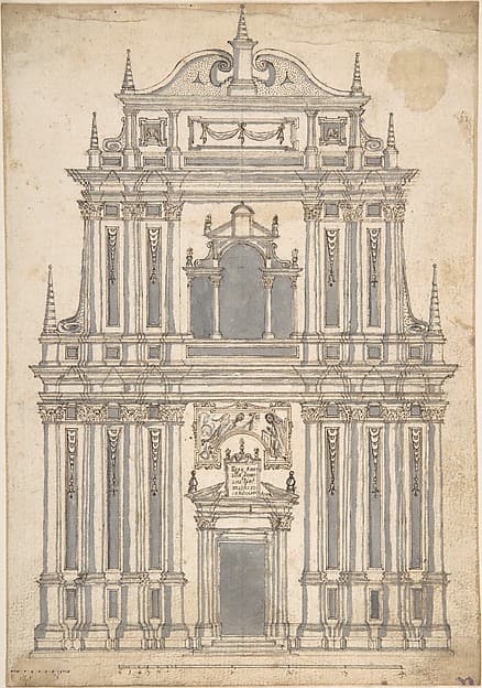 Design for a Church Facade