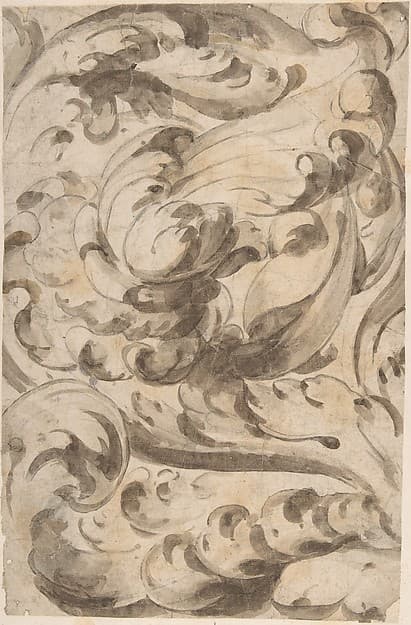 Overall Pattern of Acanthus Scrolls