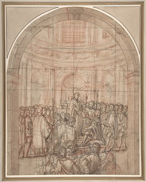 The Swearing In of a Knight of the Tuscan Order of Saint Stephen (or Malta)