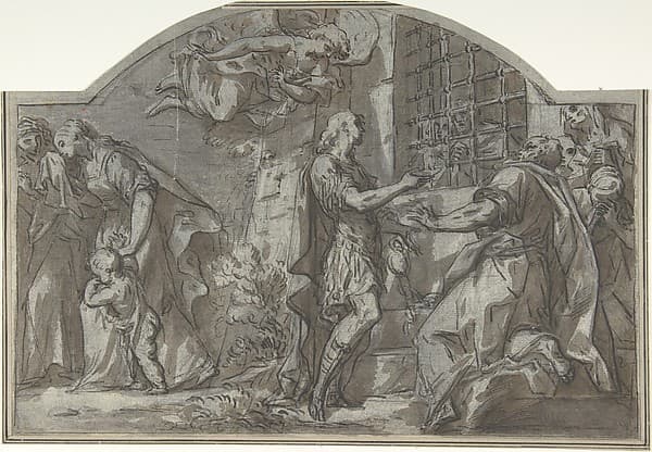 Saint Sebastian Exhorts the Christian Prisoners
