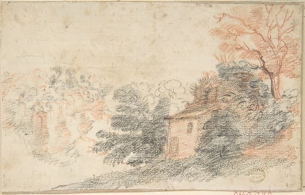 Landscape with House and Trees
