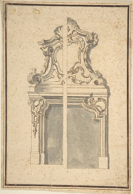 Drawing for Mantelpieces