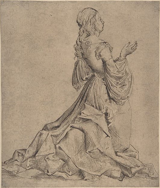 Kneeling Female Figure