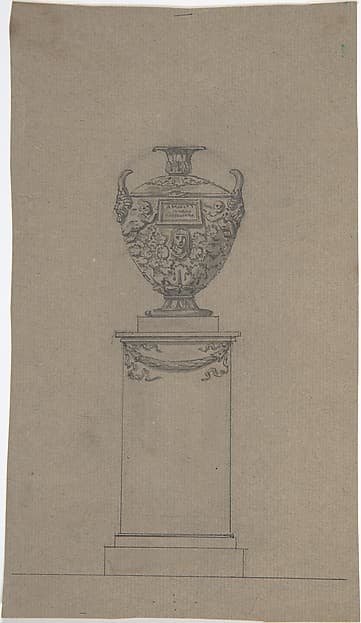 Design for a Tomb with an Urn