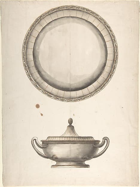 Covered Dish with Tray