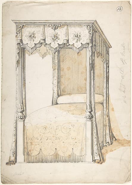 Design for a Bed and Canopy