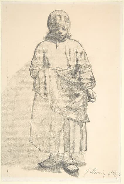 Standing Peasant Girl