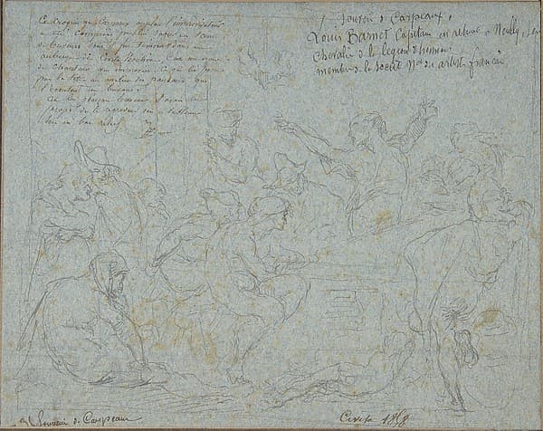 Scene in a Tavern at Civita Vecchia