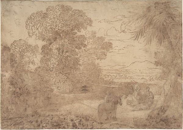 Landscape with the Rest on the Flight into Egypt