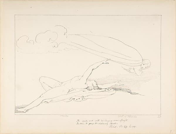 Achilles and the Shade of Patroclus