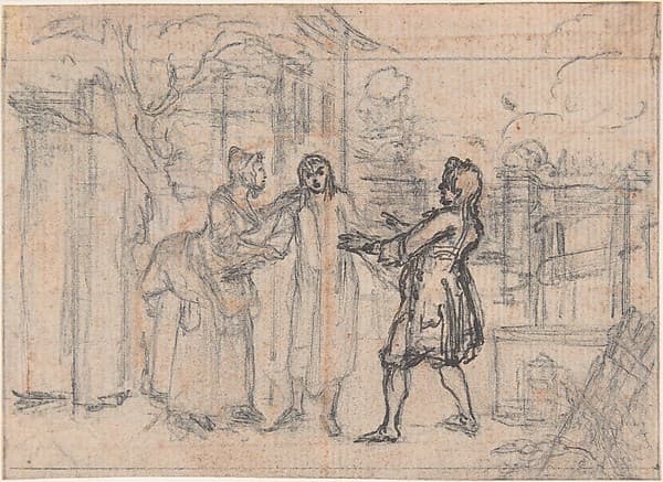 Study for an Engraving of "Songs in the Opera of Flora"