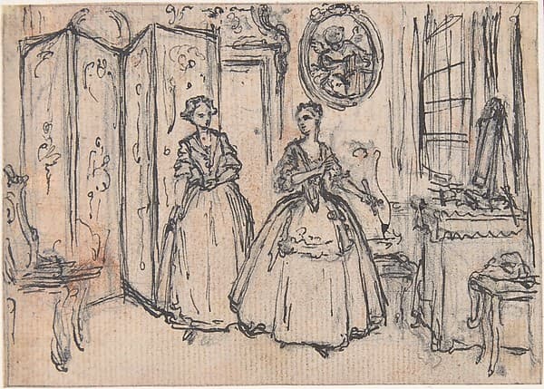 Study for an Engraving of "Songs in the Opera of Flora"