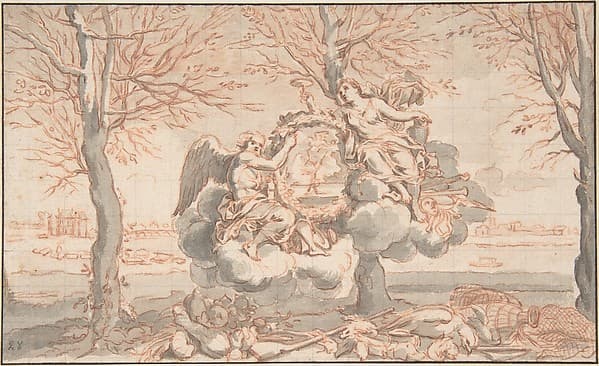 Allegory of Winter, after Sébastien Le Clerc