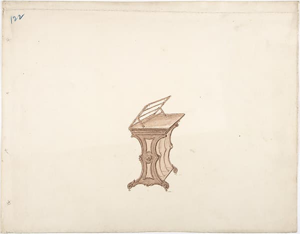 Design for a Bookstand on Casters