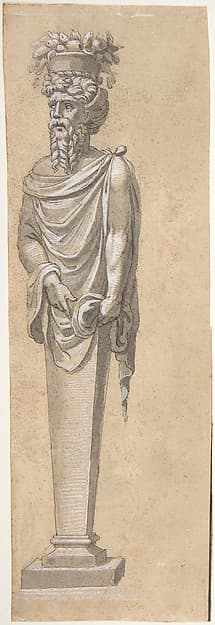 Bearded Male Term Looking Left