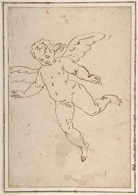 Cupid Flying