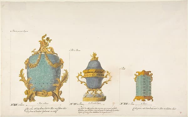 Design for Three Vases