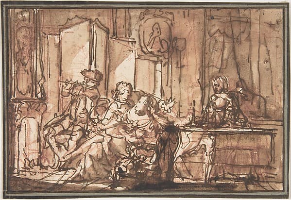 Interior with Figures