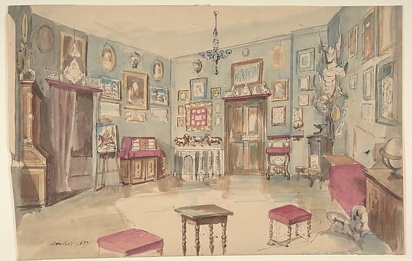 Drawing of an Interior: Atelier