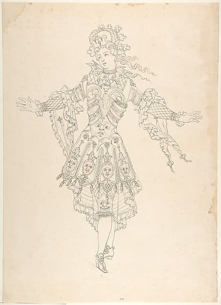 Male Actor in Ballet Costume