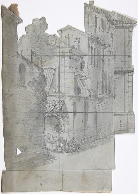 Design for a Stage Set at the Opéra, Paris