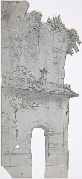 Design for a Stage Set at the Opéra, Paris