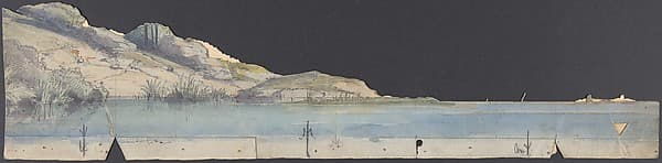 Design for a Stage Set at the Opéra, Paris