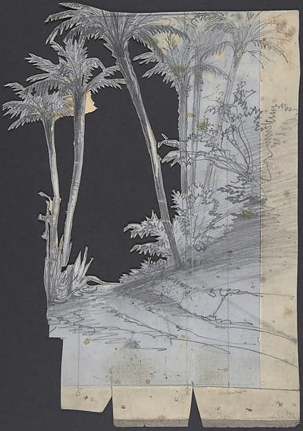 Design for a Stage Set at the Opéra, Paris