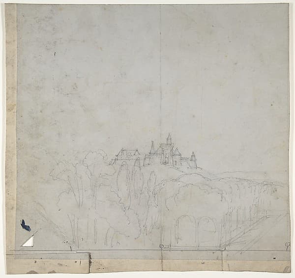 Design for a Stage Set at the Opéra, Paris