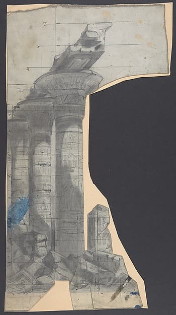 Design for a Stage Set at the Opéra, Paris