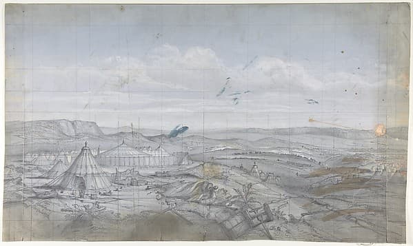 Design for a Stage Set at the Opéra, Paris