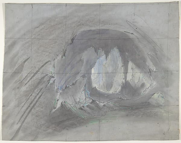Design for a Stage Set at the Opéra, Paris