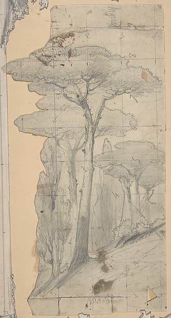 Design for a Stage Set at the Opéra, Paris