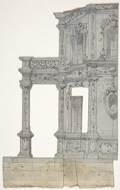 Design for a Stage Set at the Opéra, Paris
