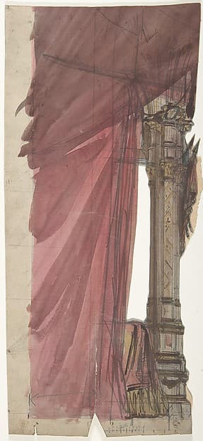 Design for a Stage Set at the Opéra, Paris