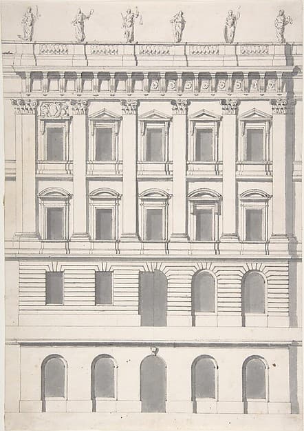 Design for a Palace Façade