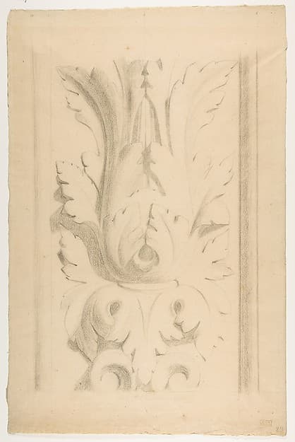 Architectural Motif: Double Acanthus Fleuron
