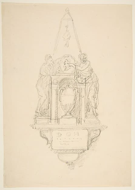 Design for a Monument (recto)