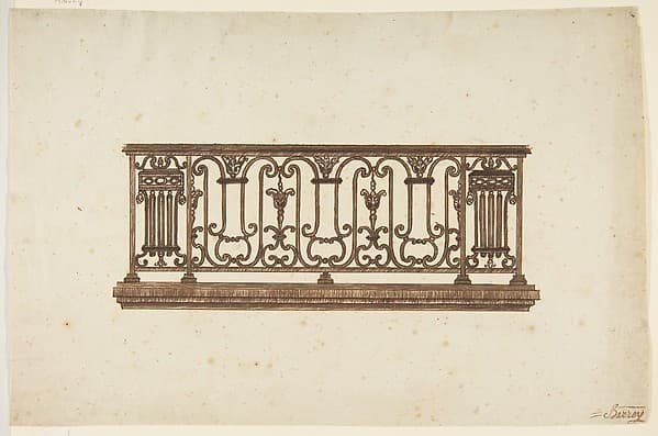 Design for an Iron Railing