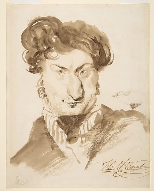 Caricature of Charles-Henri Plantade (?)