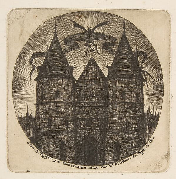 The Old Entrance to the Palais de Justice, Paris