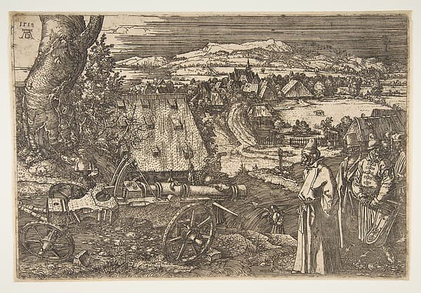 Landscape with a Cannon